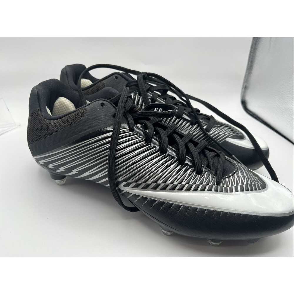 Nike Vapor Speed 2 Detachable Football Cleats Black 847096-010 Mens size 11.5